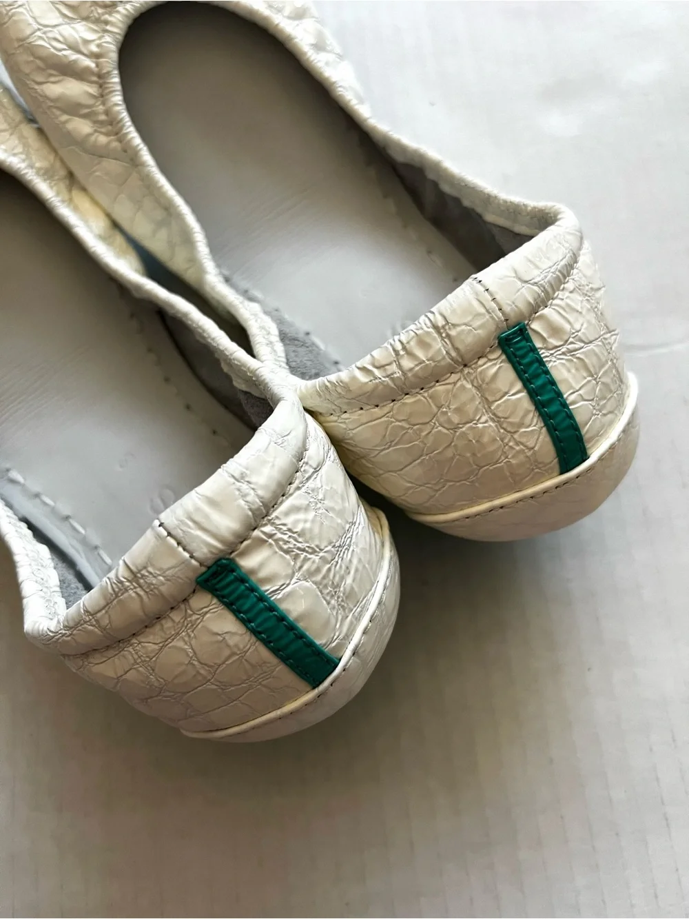 Tieks diamond white